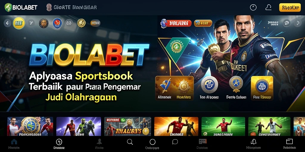 Tampilan gameplay menarik dari BIOLABET dalam taruhan olahraga.