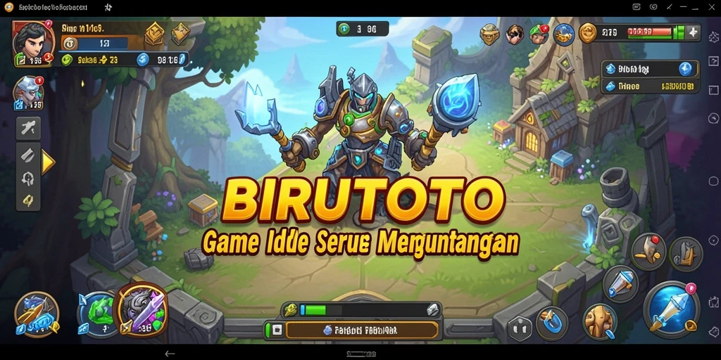 Tampilan gameplay BIRUTOTO yang seru dan menarik.