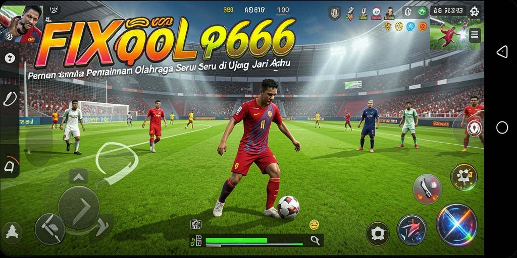Gameplay FIXPLAY666 yang menampilkan aksi olahraga yang seru dan mendebarkan.