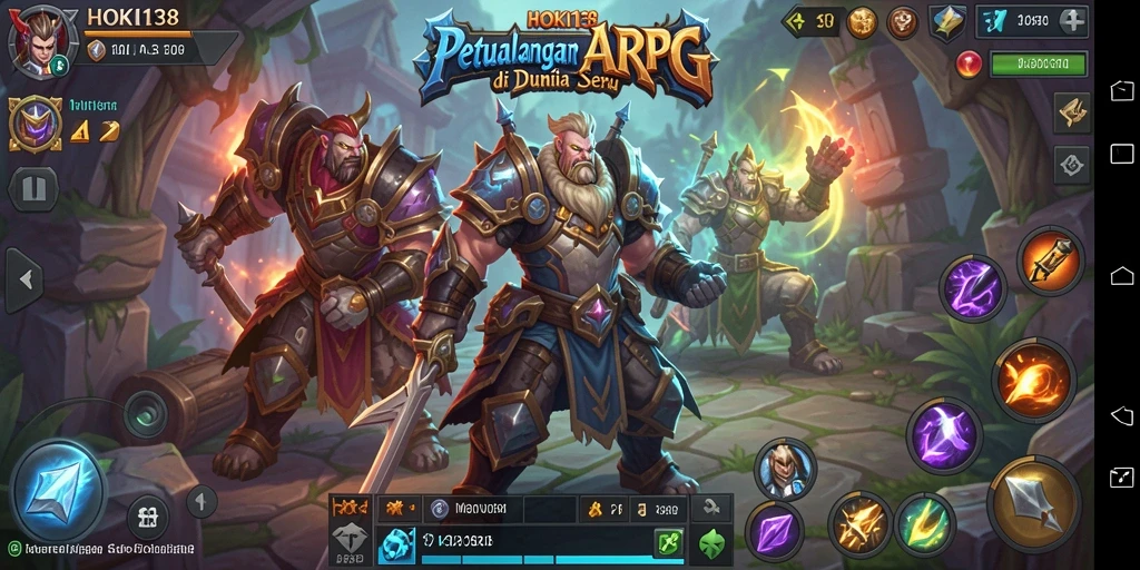 Tampilan gameplay seru HOKI138 dengan pertarungan yang mendebarkan.