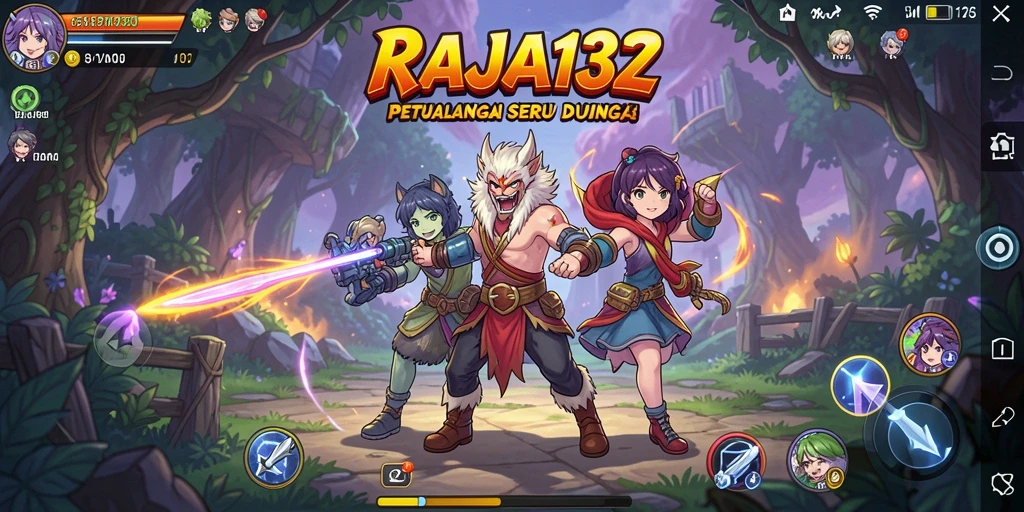Tampilan menarik dari gameplay <strong>RAJA132</strong> yang penuh warna.