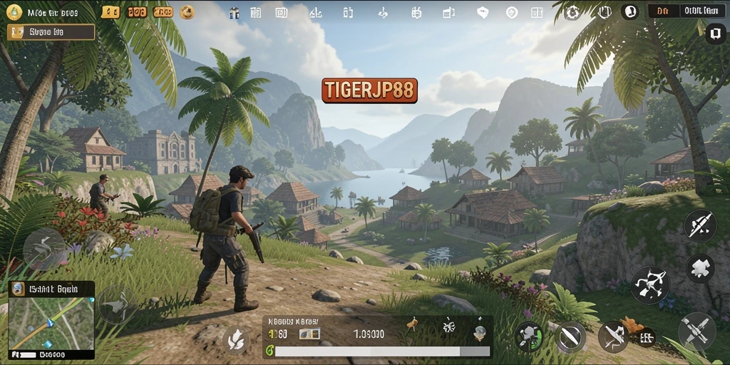 Tampilan gameplay menakjubkan di dunia terbuka TIGERJP88.